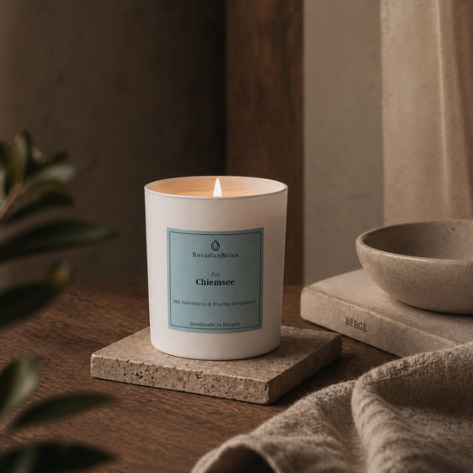 Typ Chiemsee Duftkerze 210g - Handmade in Bavaria BavarianRelax