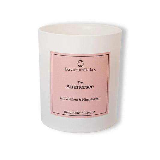 Typ Ammersee Duftkerze 210g - Handmade in Bavaria - BavarianRelax