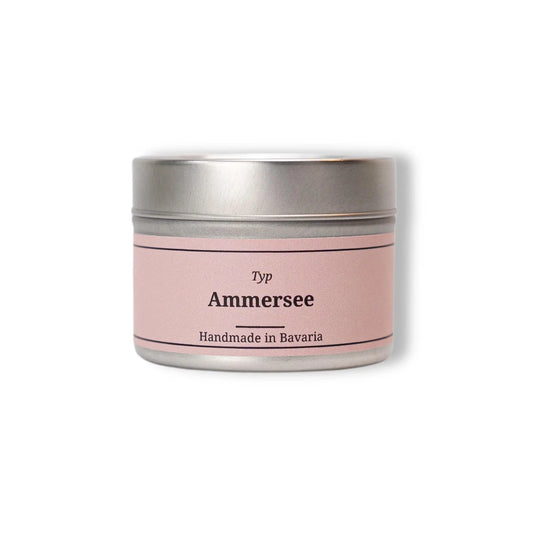 Typ Ammersee Duftkerze 80g Dose - Handmade in Bavaria - BavarianRelax