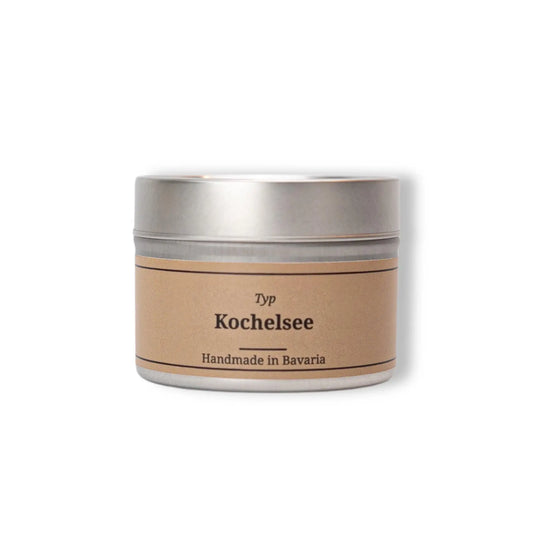 Typ Kochelsee Duftkerze 80g Dose - Handmade in Bavaria - BavarianRelax