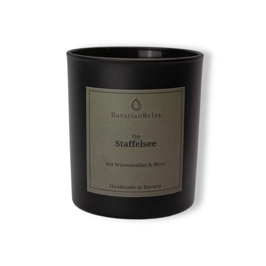 Typ Staffelsee Duftkerze 210g - Handmade in Bavaria - BavarianRelax