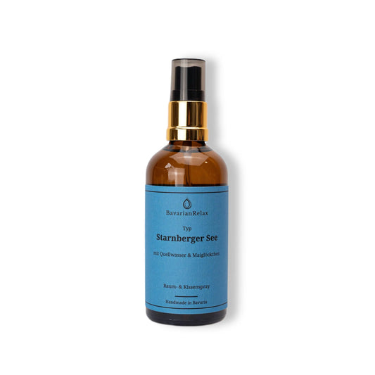 Typ Starnberger See Raum- & Kissenspray 100ml - Handmade in Bavaria - BavarianRelax