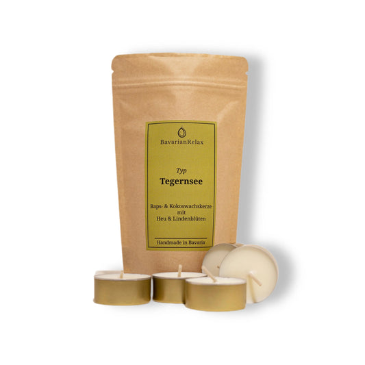 Typ Tegernsee Mini Duftkerzen 5 x 15g - Handmade in Bavaria - BavarianRelax