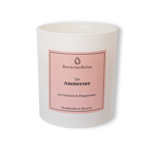 Type Ammersee scented candle 200g - Handmade in Bavaria