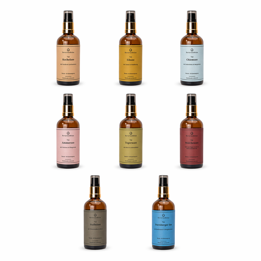 Spray Duftkollektion - 8 Stück Duftspray 8x100ml BavarianRelax