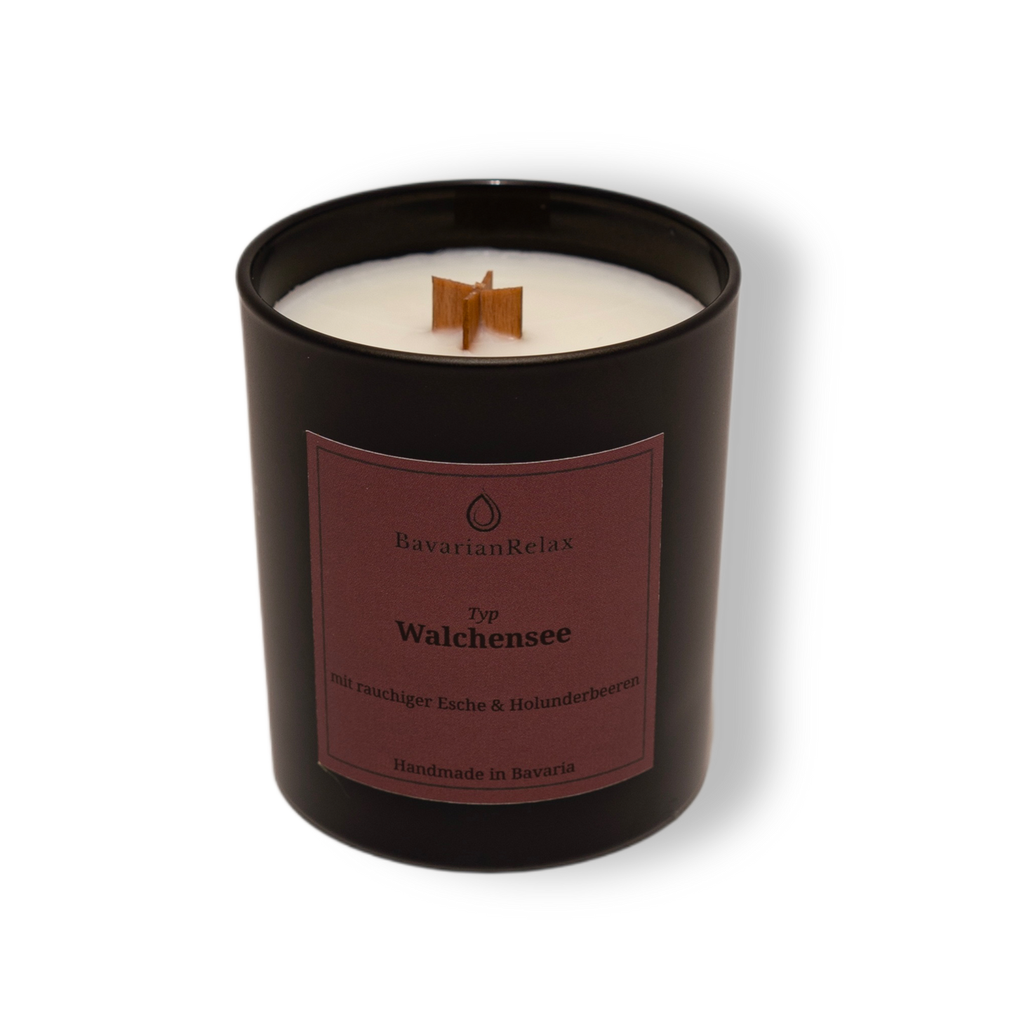 Large fragrance collection wooden wick - 6 pieces of large scented candles 6x200g