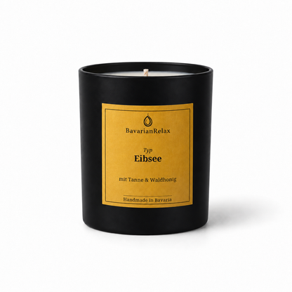 Typ Eibsee Duftkerze 210g - Tanne & Waldhonig BavarianRelax