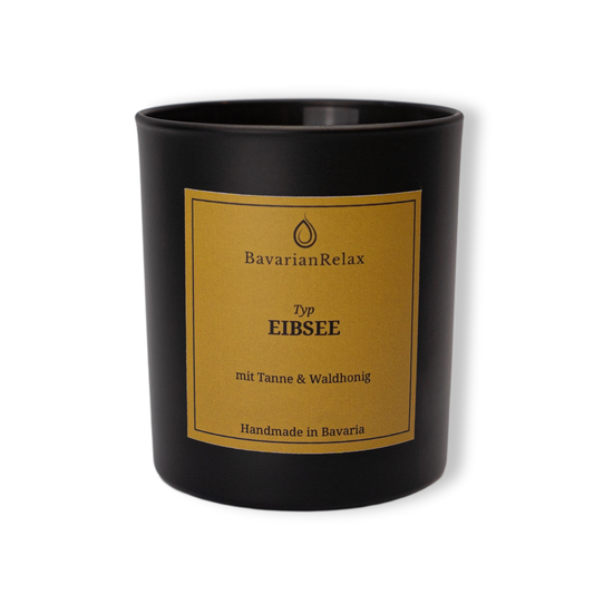 Type Eibsee scented candle 200g - Handmade in Bavaria