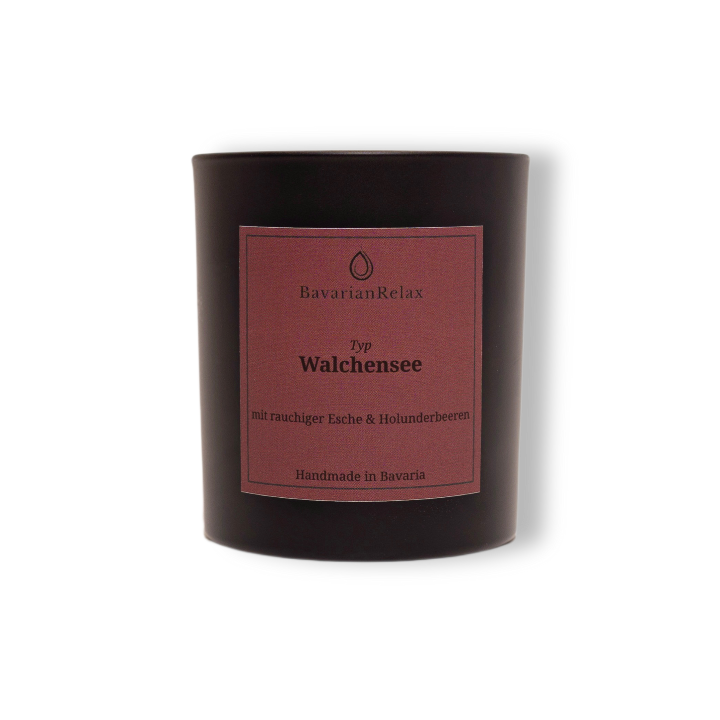 Type Walchensee scented candle 200g - Handmade in Bavaria