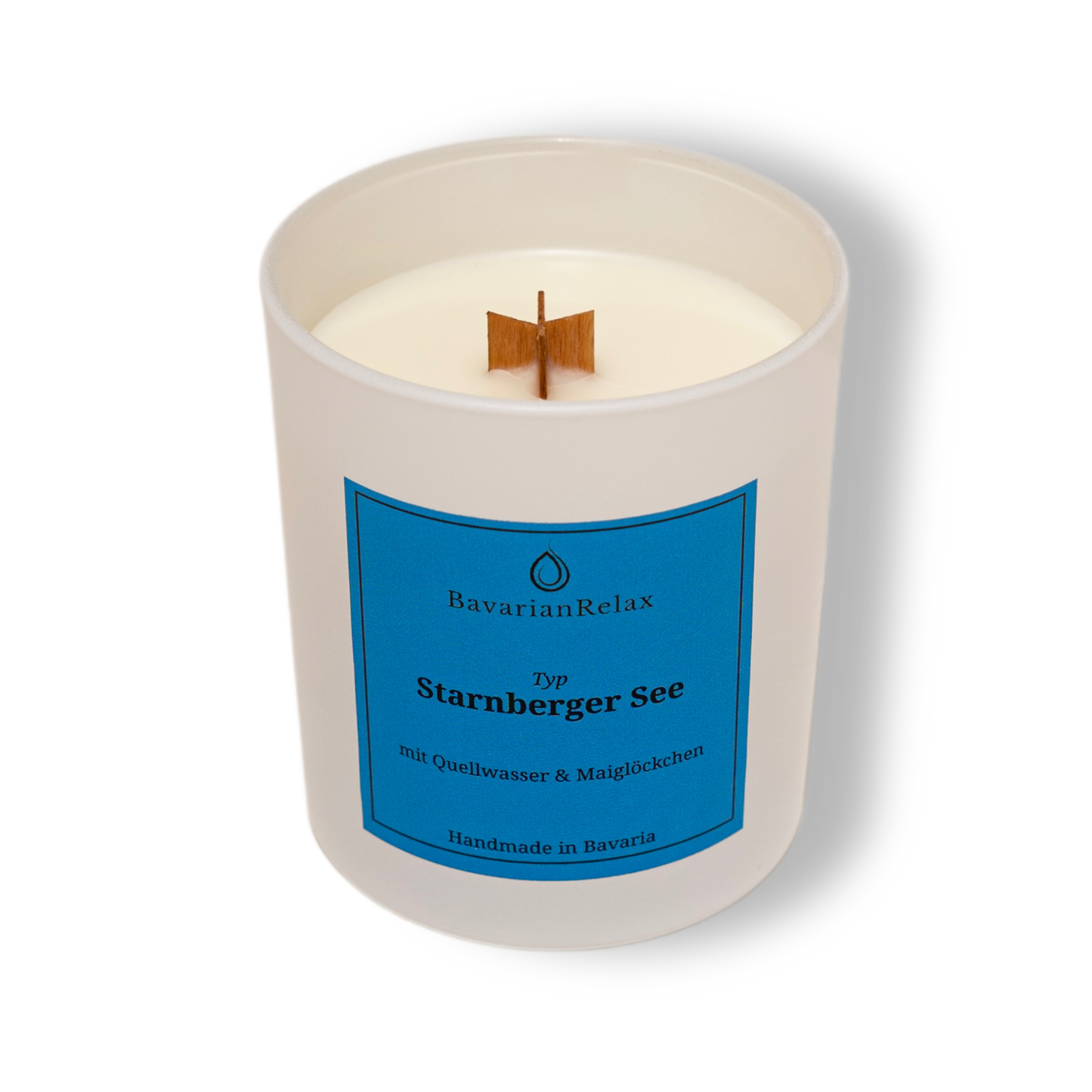 Type Starnberger See scented candle 200g - Handmade in Bavaria