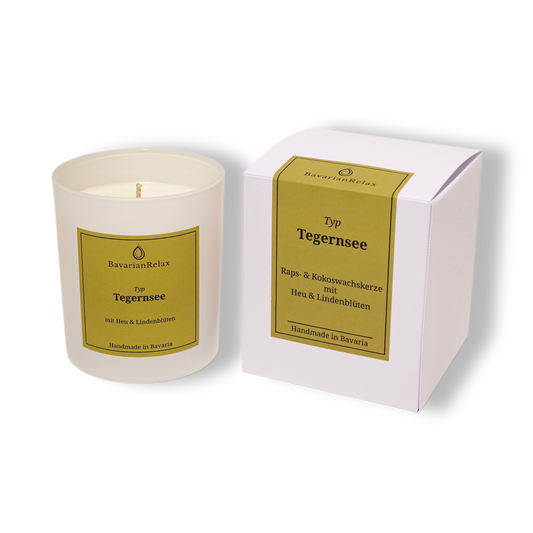 Type Tegernsee scented candle 200g - Handmade in Bavaria