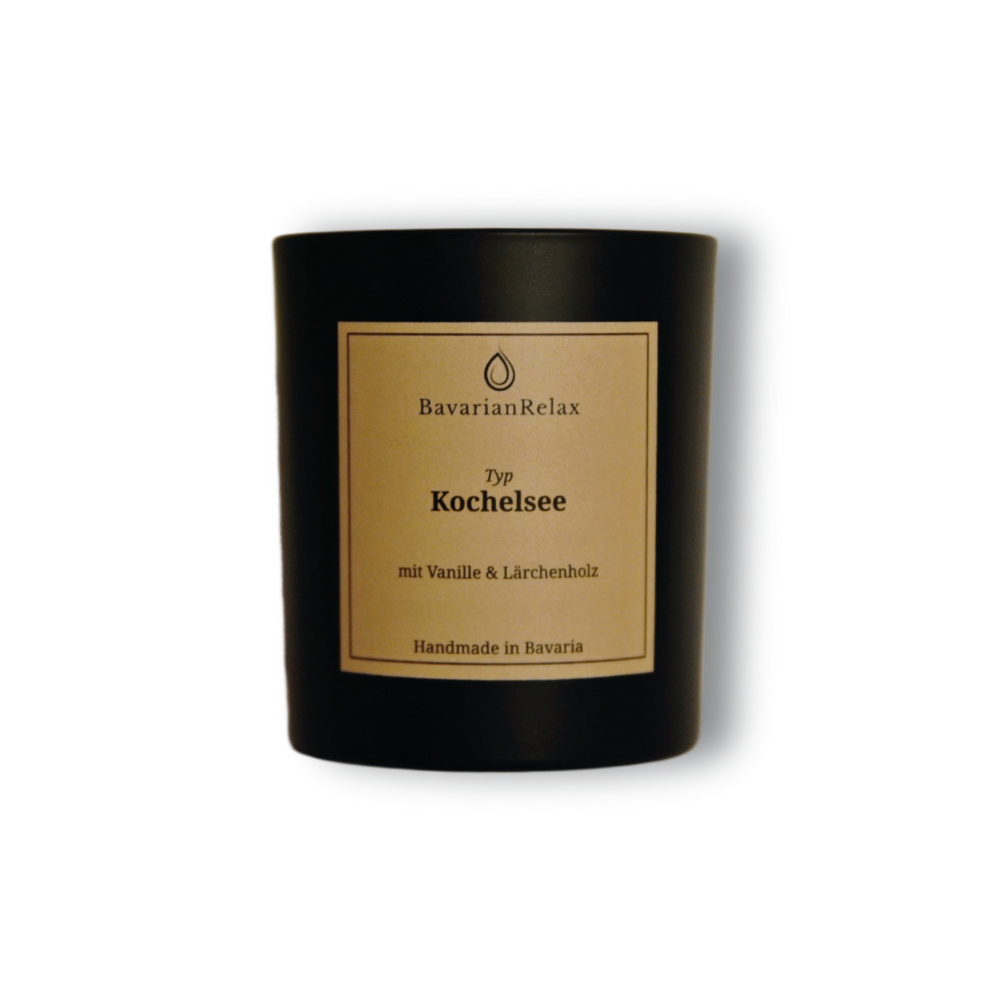 Type Kochelsee scented candle 200g - Handmade in Bavaria
