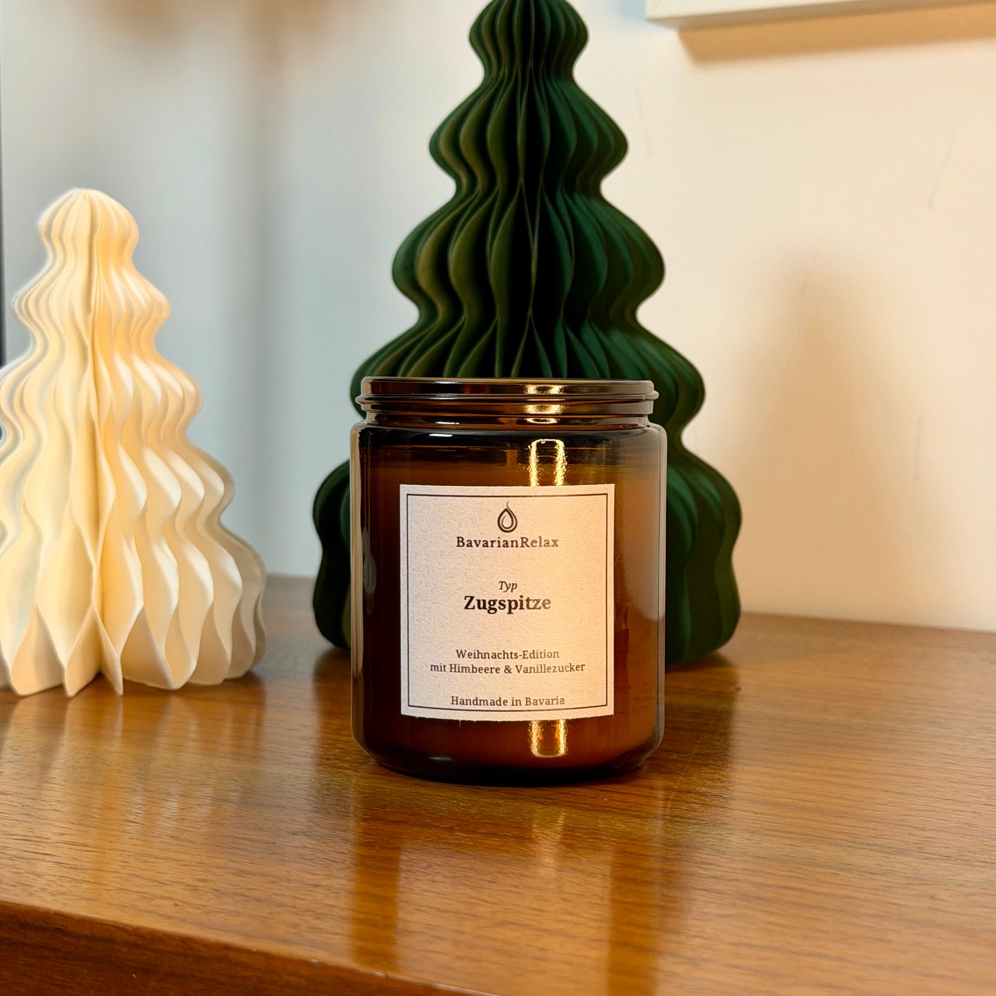 Typ Zugspitze Limited-Edition Duftkerze 180g - Handmade in Bavaria BavarianRelax