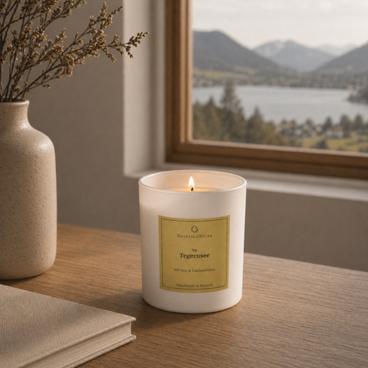 Typ Tegernsee Duftkerze 210g - Handmade in Bavaria BavarianRelax