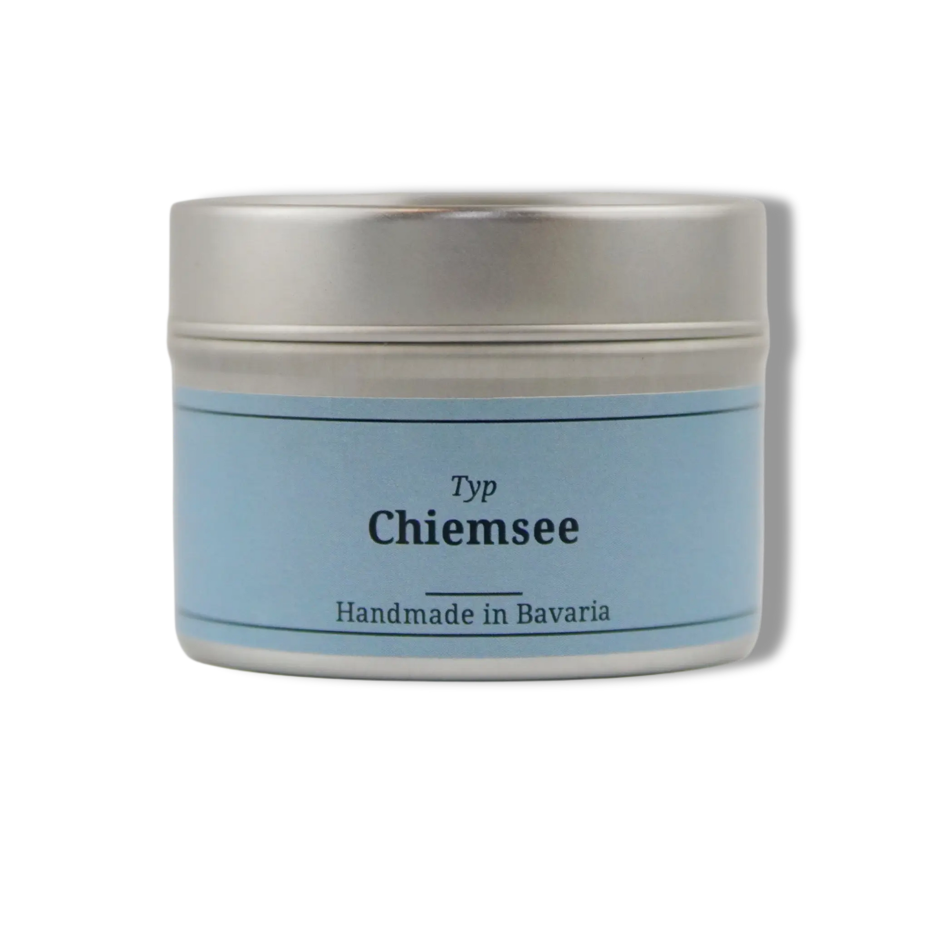 Typ Chiemsee Duftkerze 80g Dose - Handmade in Bavaria BavarianRelax