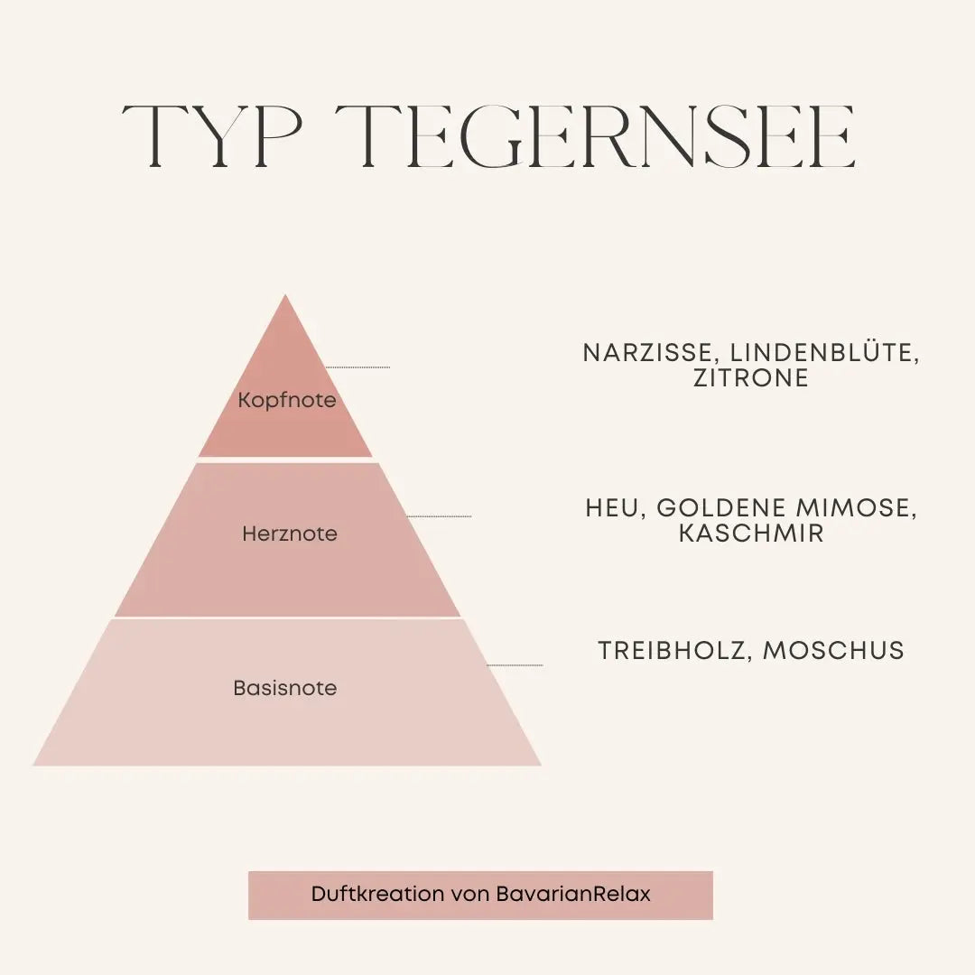 Bougie parfumée Type Tegernsee, boîte de 75 g - Fabriquée à la main en Bavière