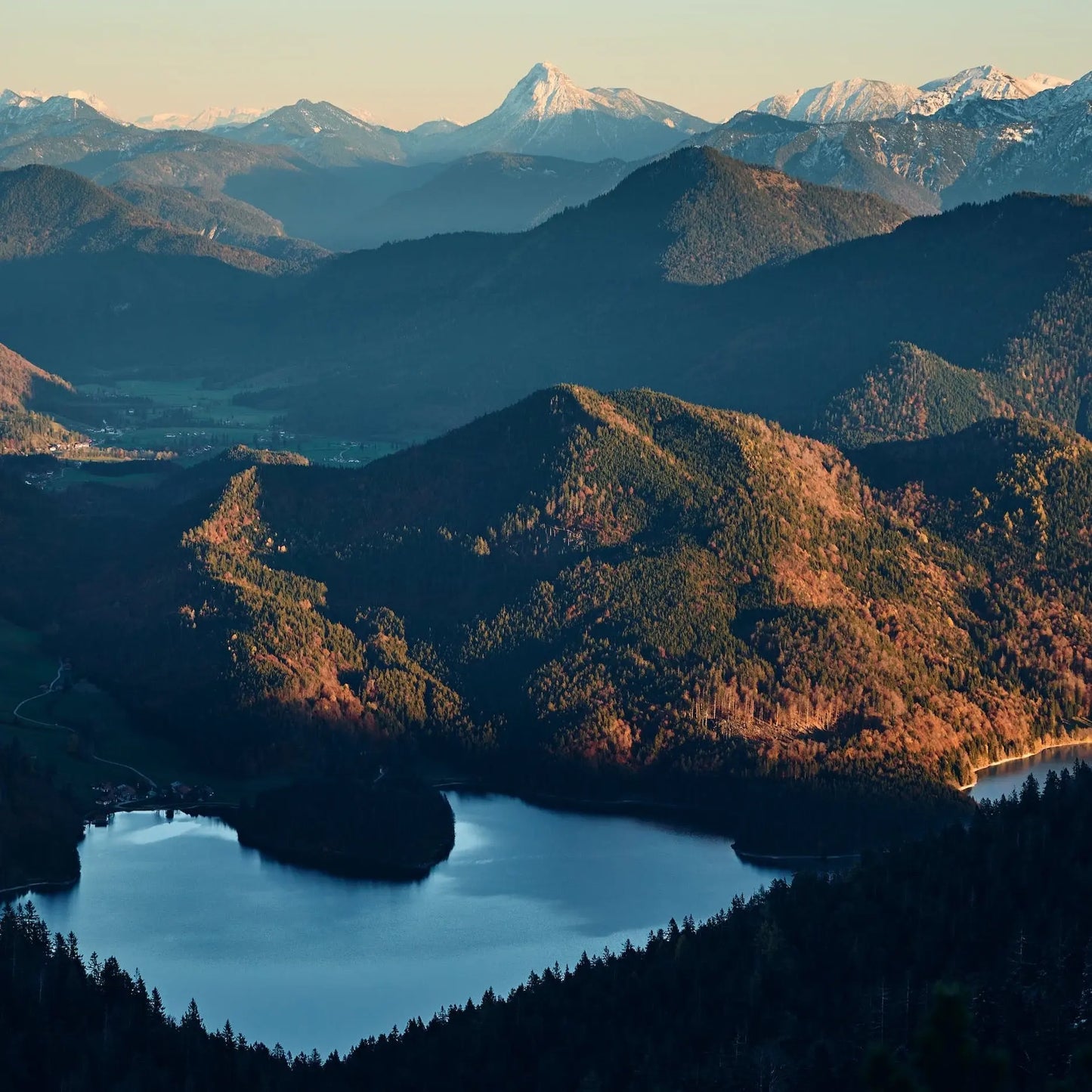 Bougie parfumée Type Walchensee 200g - Fabriquée à la main en Bavière