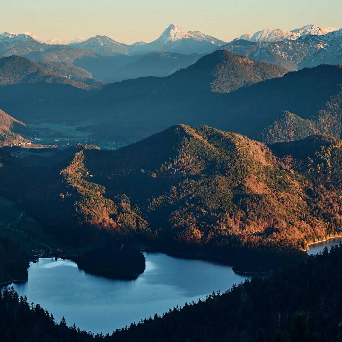 Bougie parfumée Type Walchensee boîte de 75 g - Fabriquée à la main en Bavière