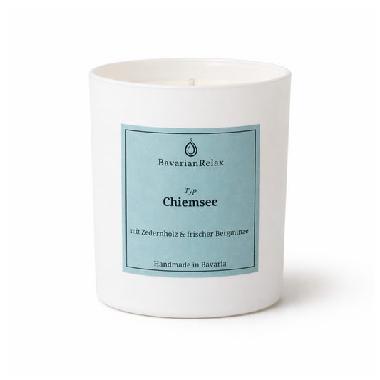 Typ Chiemsee Duftkerze 210g - Handmade in Bavaria BavarianRelax