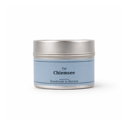 Typ Chiemsee Duftkerze 80g Dose - Handmade in Bavaria BavarianRelax