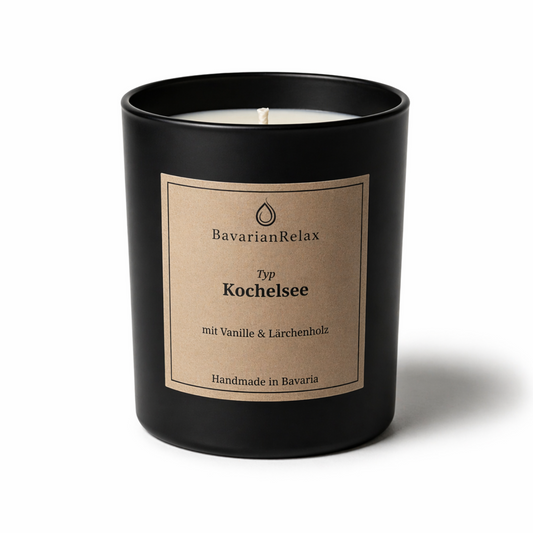 Typ Kochelsee Duftkerze 210g - Handmade in Bavaria BavarianRelax