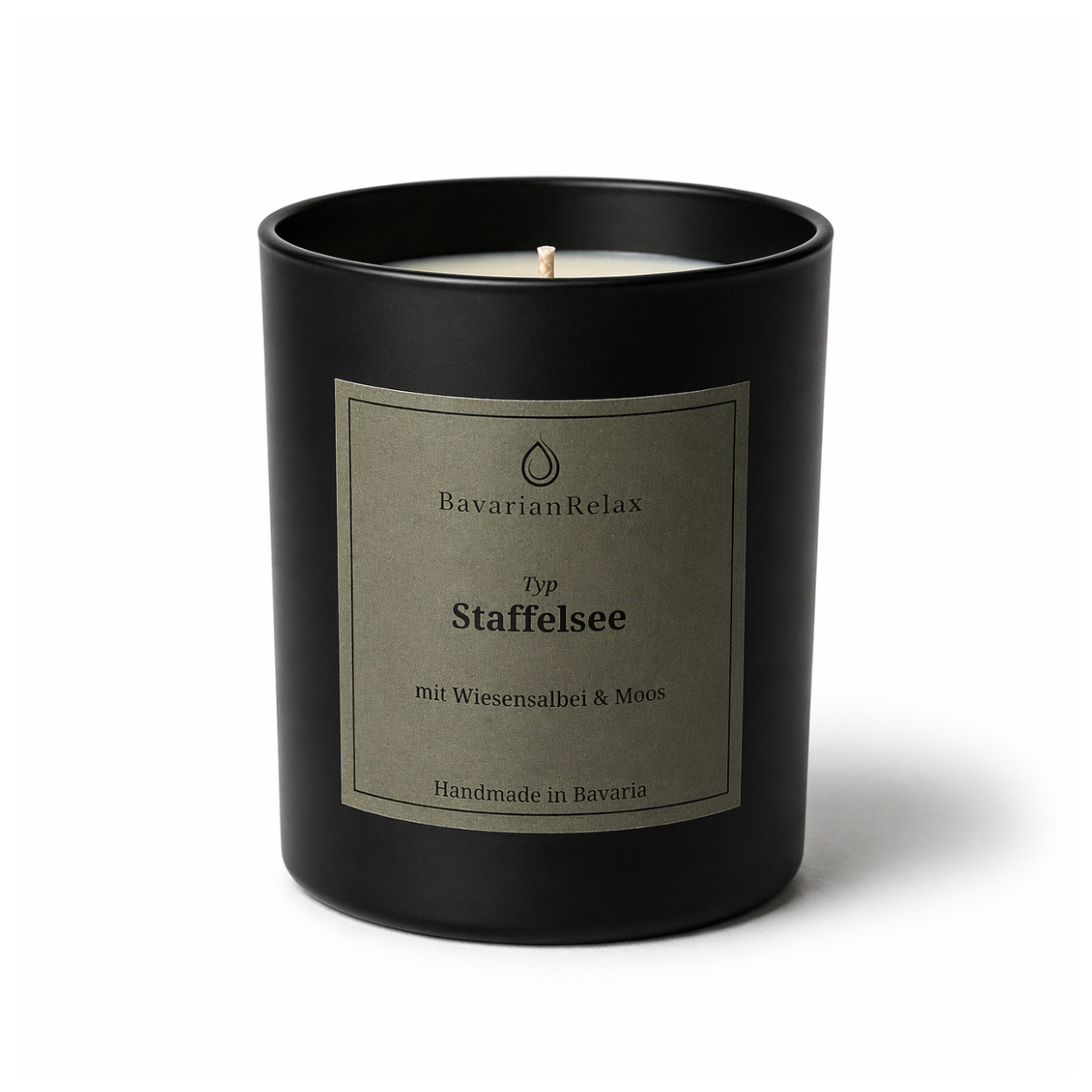 Typ Staffelsee Duftkerze 210g - Handmade in Bavaria BavarianRelax