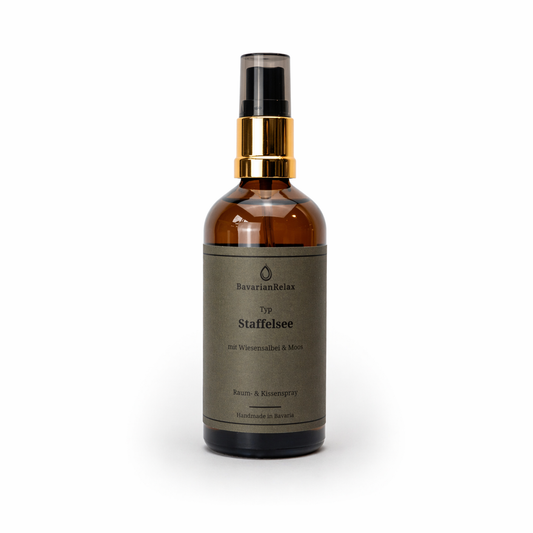 Typ Staffelsee Raum- & Kissenspray 100ml - Handmade in Bavaria BavarianRelax