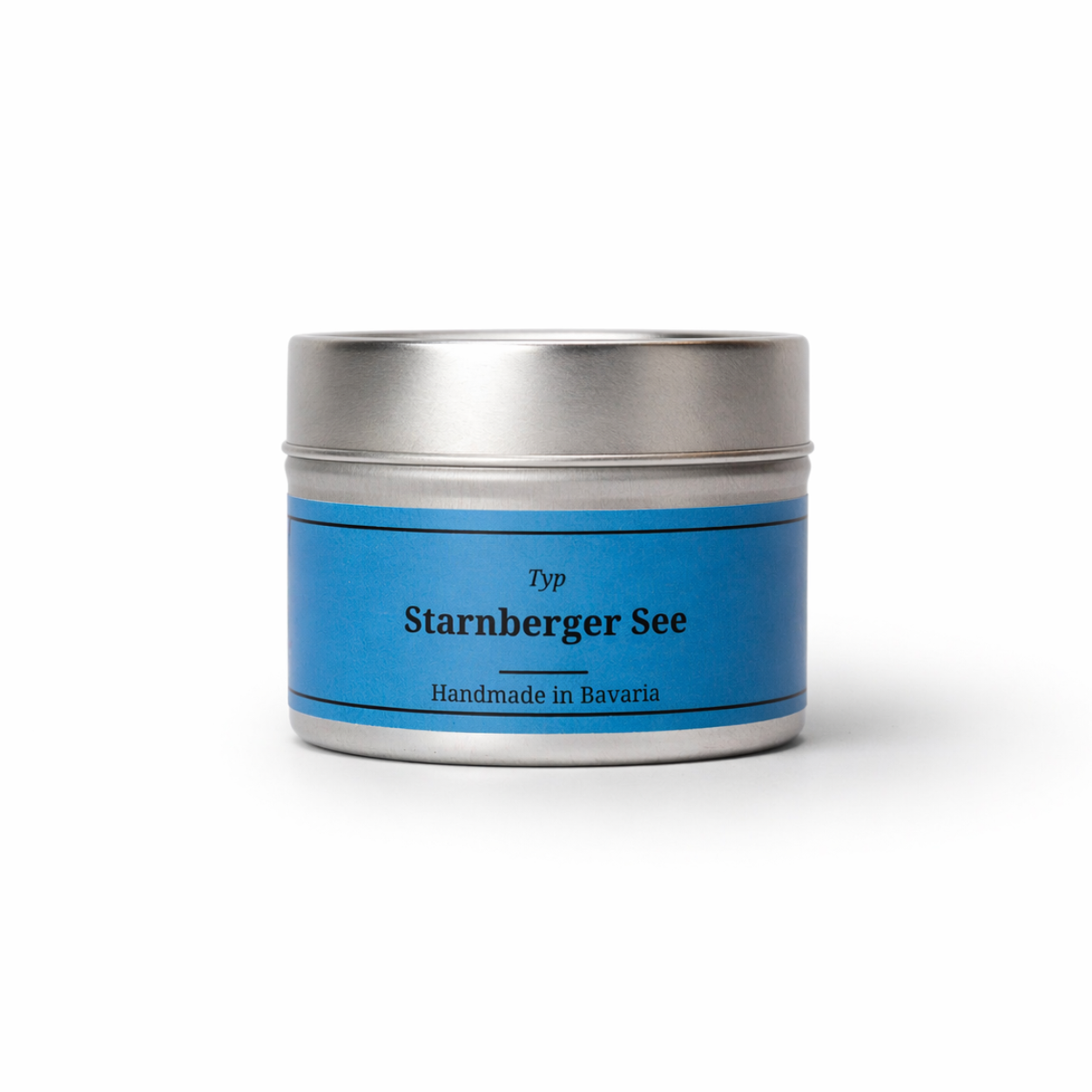 Typ Starnberger See Duftkerze 80g Dose - Handmade in Bavaria BavarianRelax