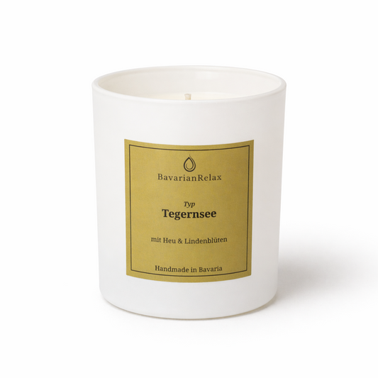 Typ Tegernsee Duftkerze 210g - Handmade in Bavaria BavarianRelax