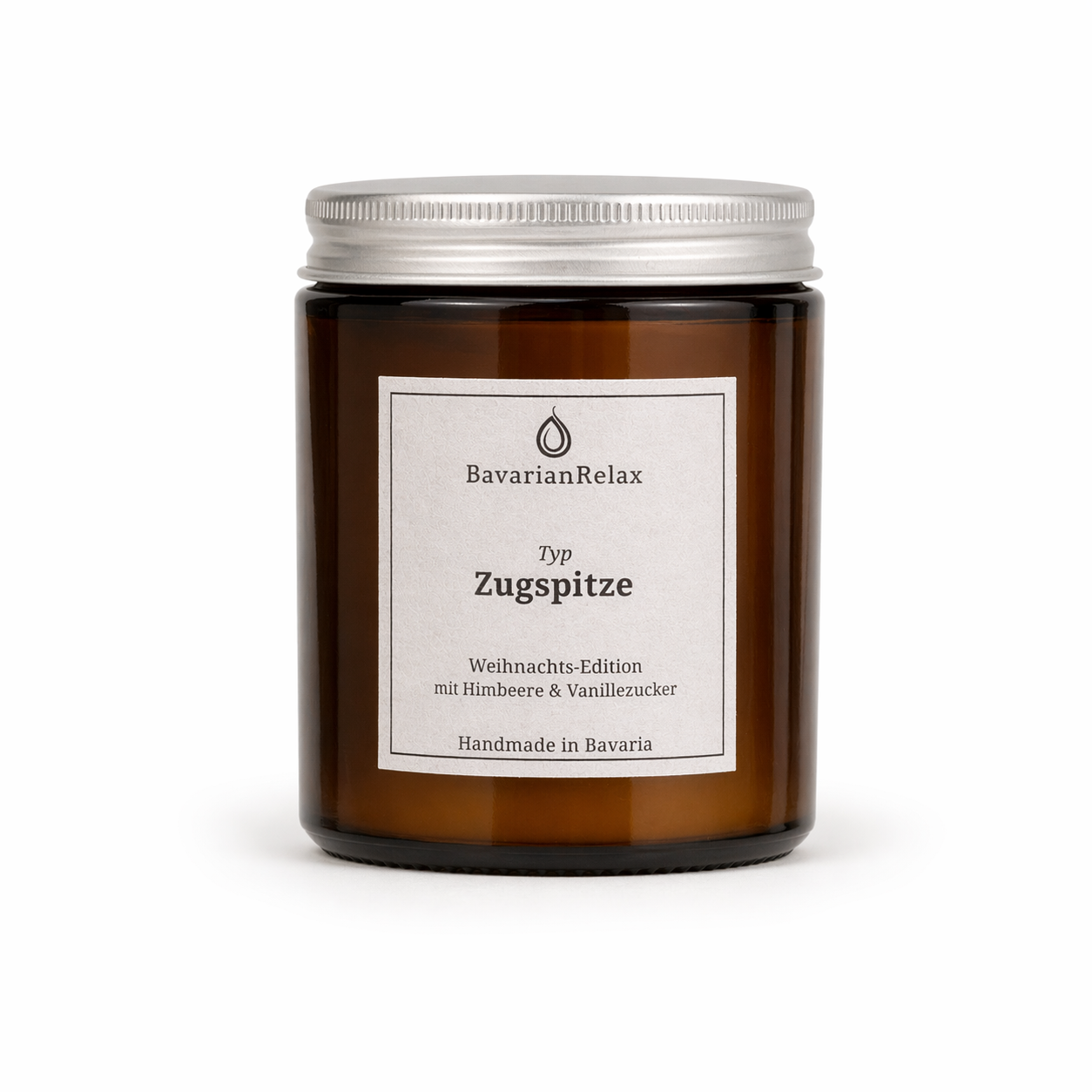 Typ Zugspitze Limited-Edition Duftkerze 180g - Handmade in Bavaria BavarianRelax