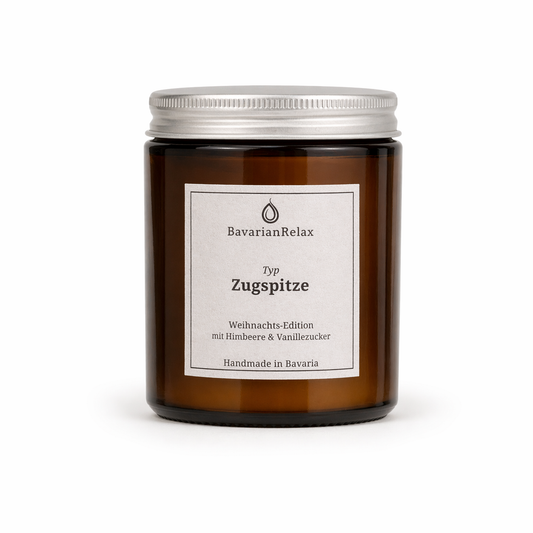 Typ Zugspitze Limited-Edition Duftkerze 180g - Handmade in Bavaria BavarianRelax