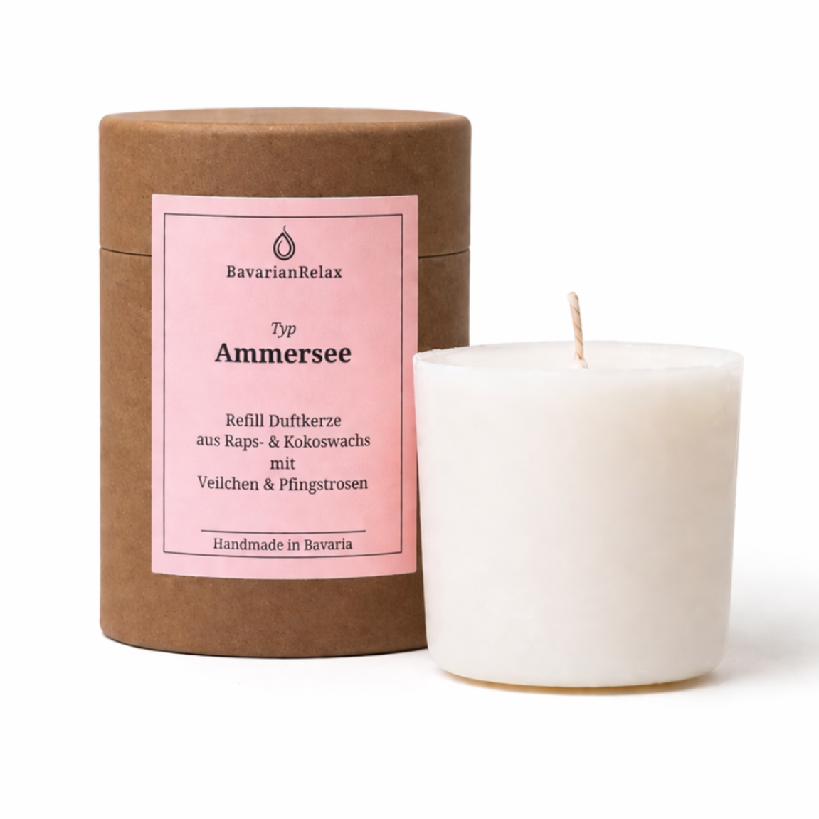 Typ Ammersee Refill 210g - Veilchen & Pfingstrosen BavarianRelax